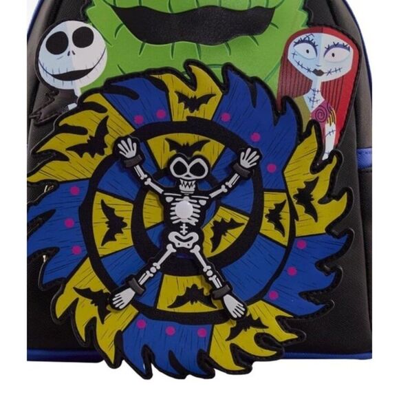 Loungefly Disney The Nightmare Before Christmas 30th Anniv Oogie Boogie Glows NW main image 5